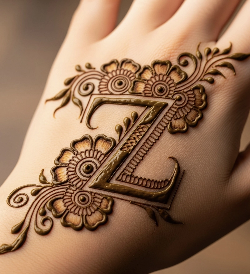 z mehndi design 2025