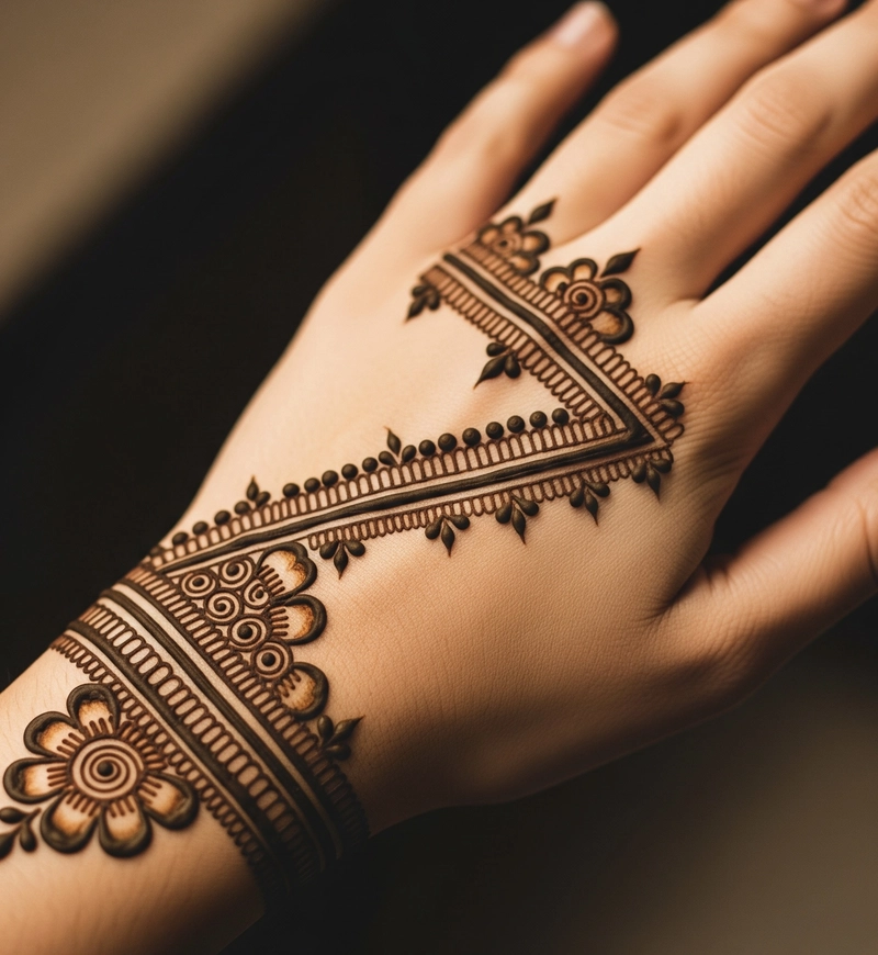 z mehndi design for brides