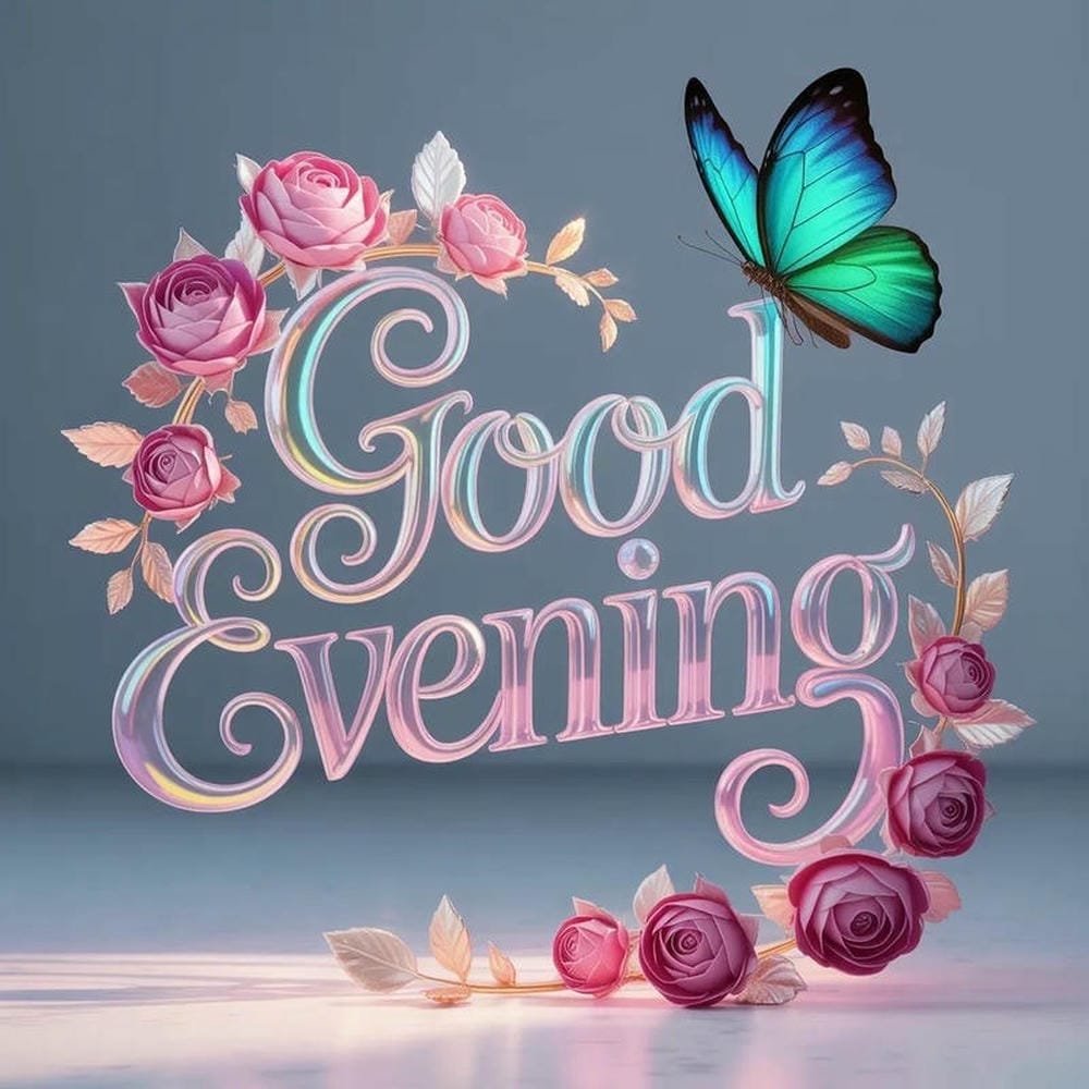 Good Evening Images for WhatsApp peaceful sunset vibes
