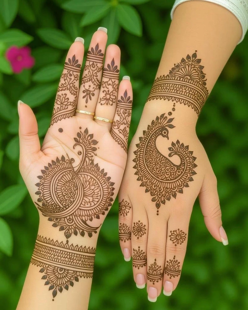 Mehndi Design Raksha Bandhan sister brother theme