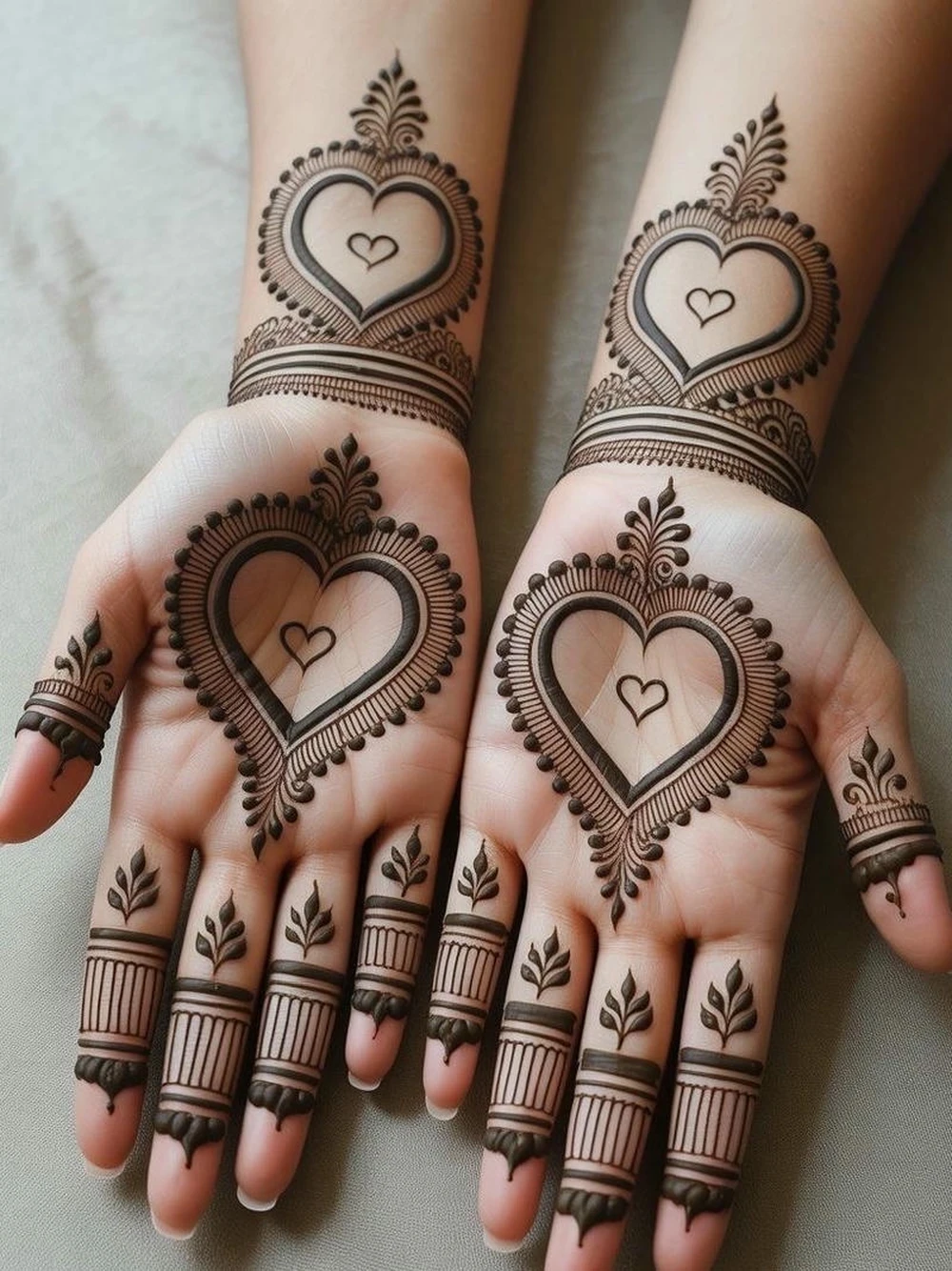 Raksha Bandhan Mehndi Design creative festival look
