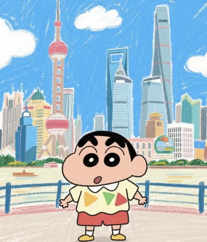 adorable shinchan dp photo