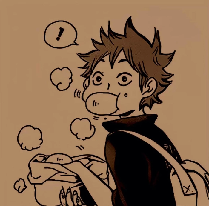 aesthetic brown anime pfp