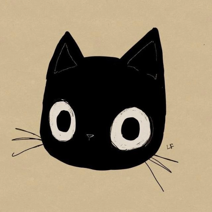 aesthetic brown cat pfp