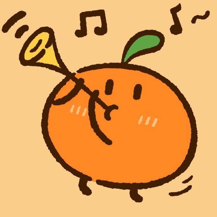 aesthetic orange pfp