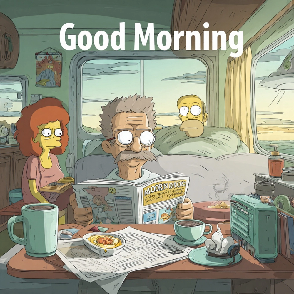 animated good morning cartoon images