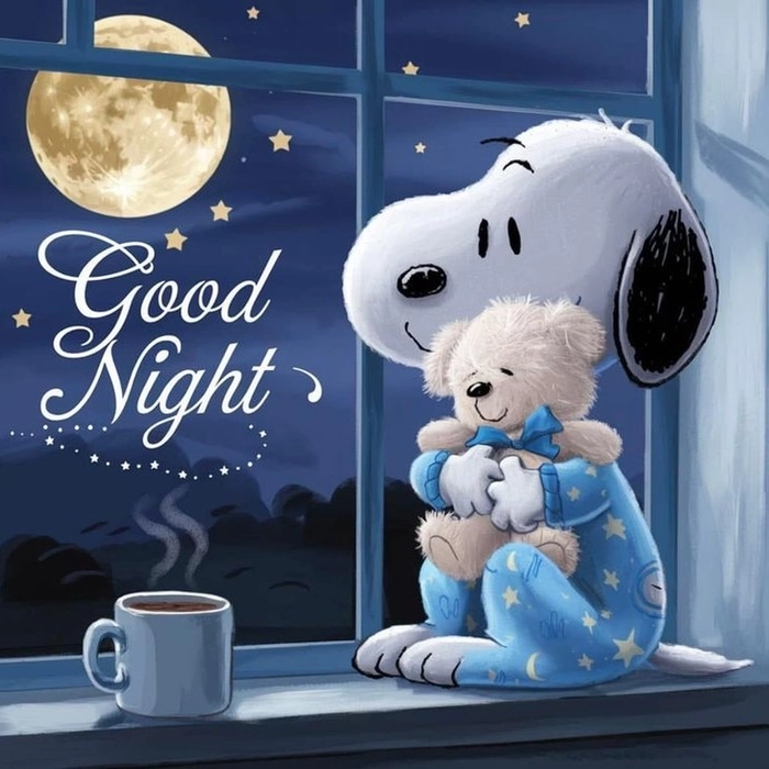 animated good night image