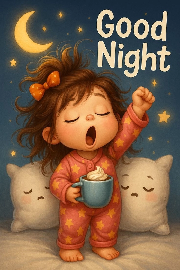 animation good night images