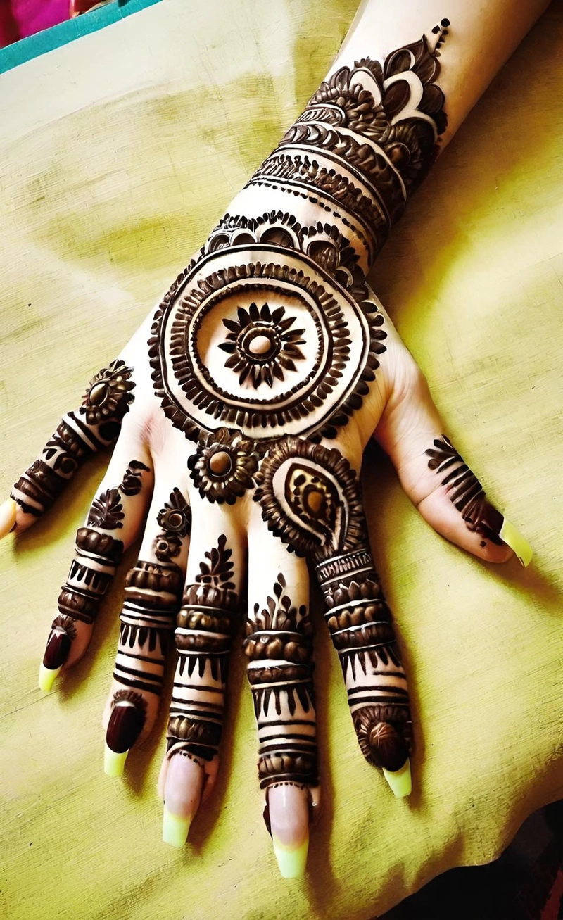 arabic mehndi design aage ka