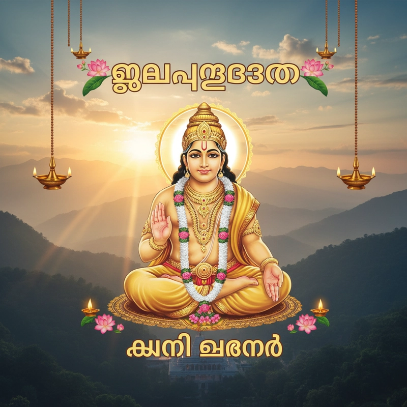 ayyappa good morning images malayalam