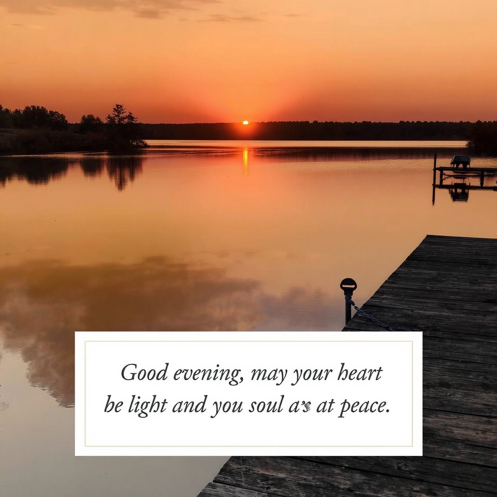 beautiful good evening image for whatsapp with quotes