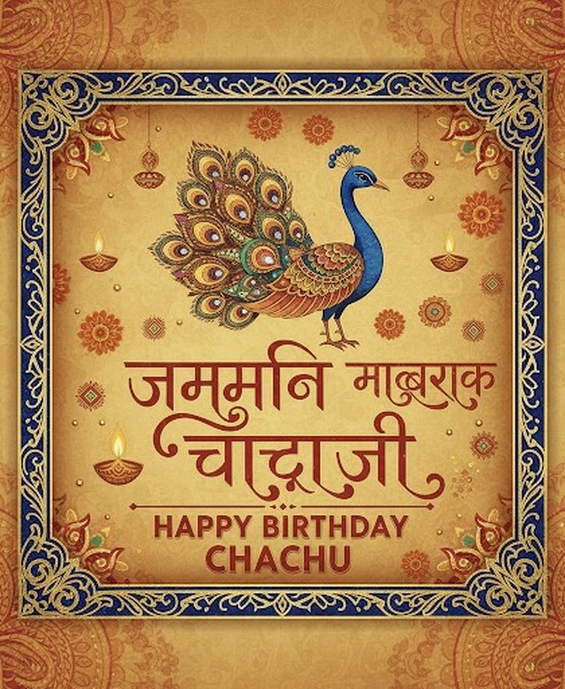 birthday wishes for nephew from chachu