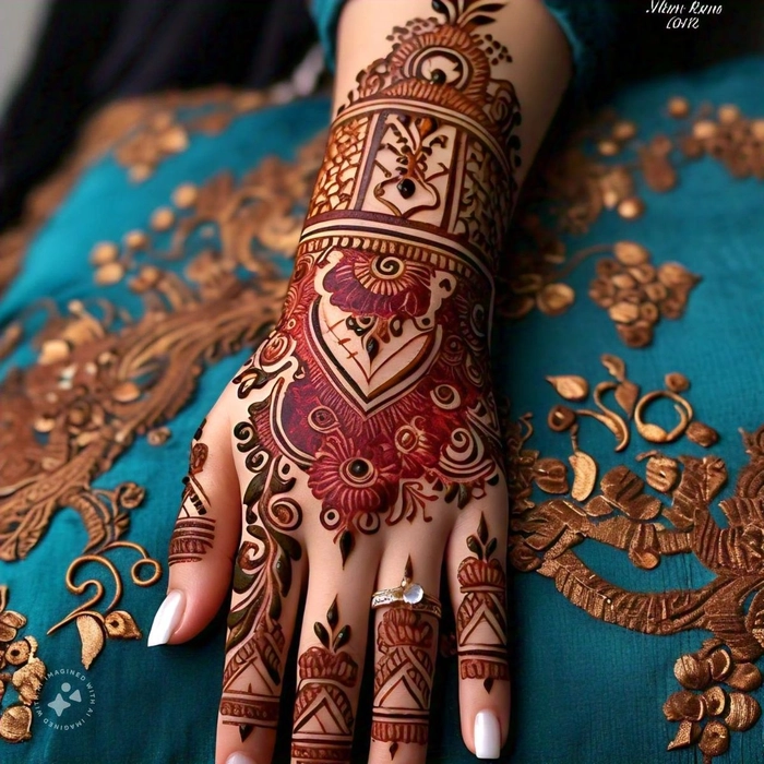 bridal gorgeous mehndi design