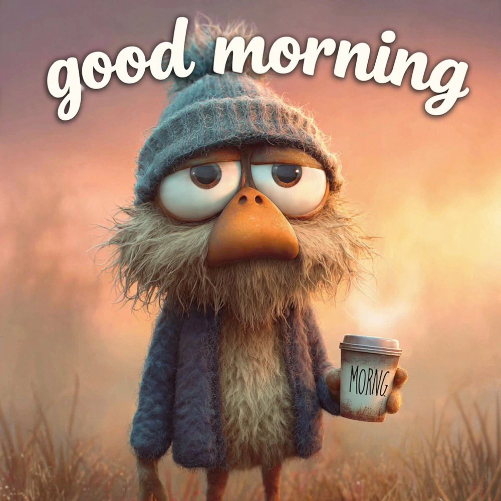cartoon good morning images