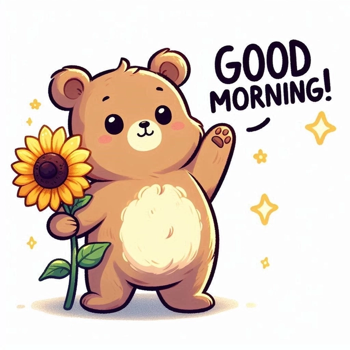 cartoon good morning images