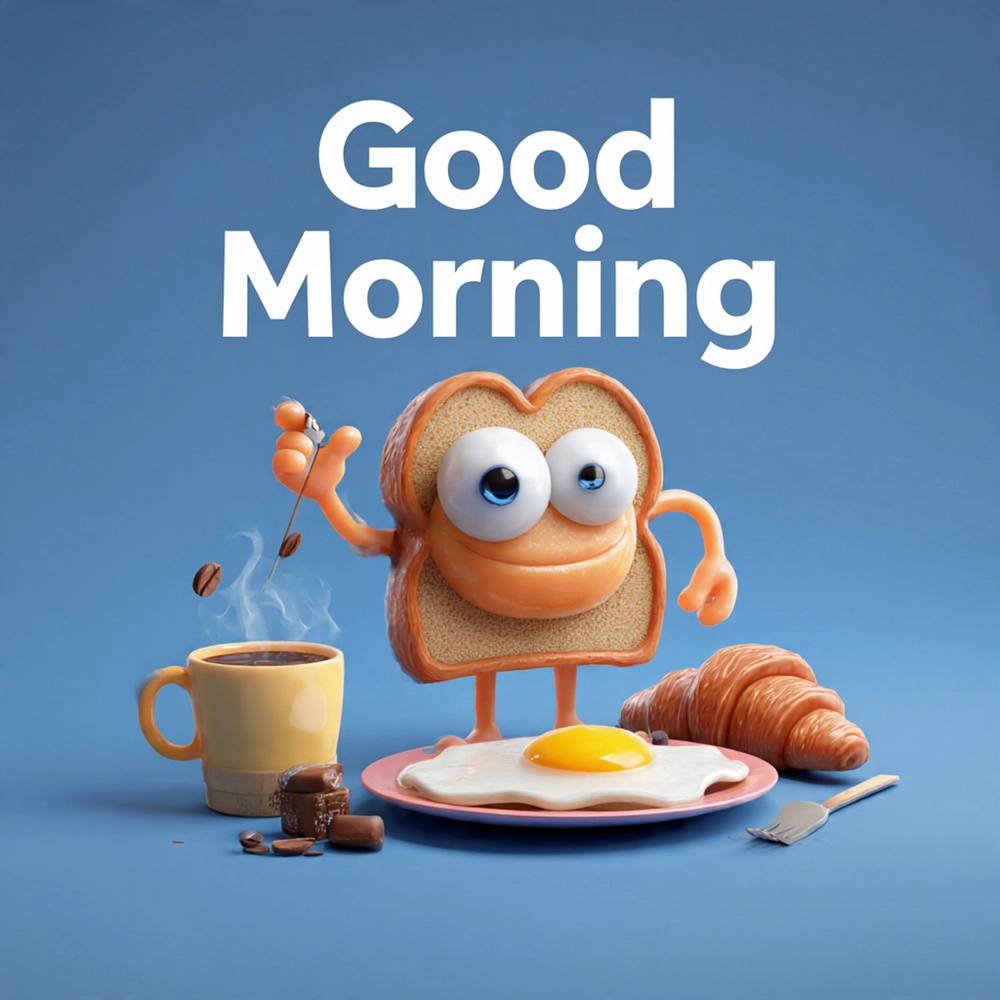 cartoon good morning pictures