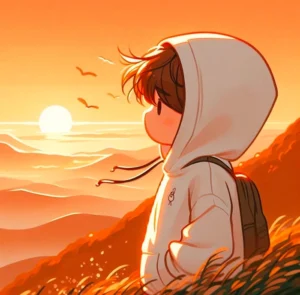 cute orange dp for whatsapp