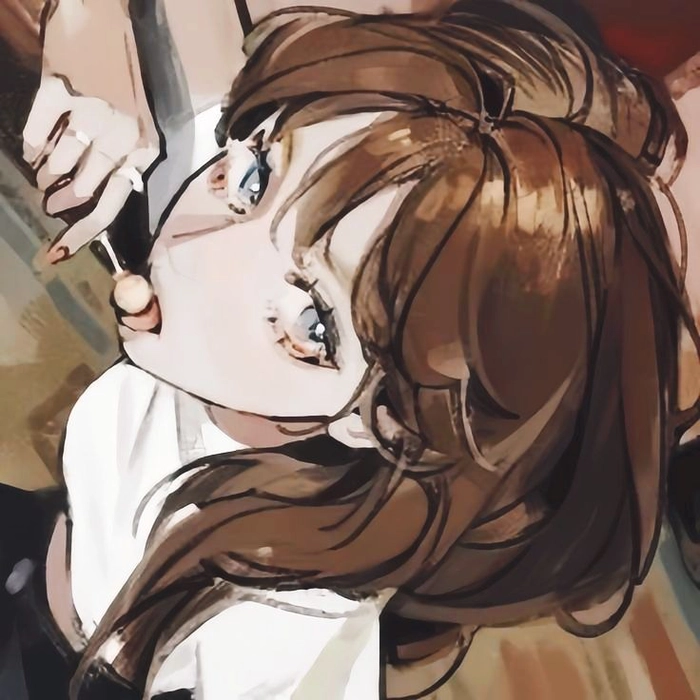 dark brown anime pfp