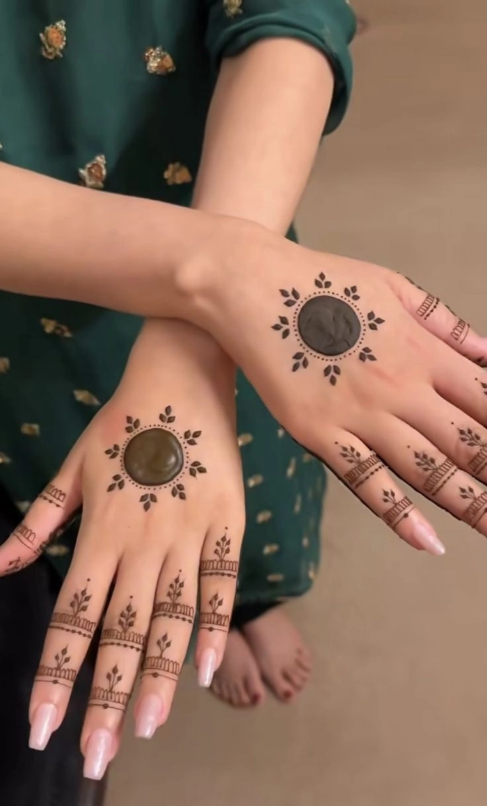 easy and quick mehndi designs