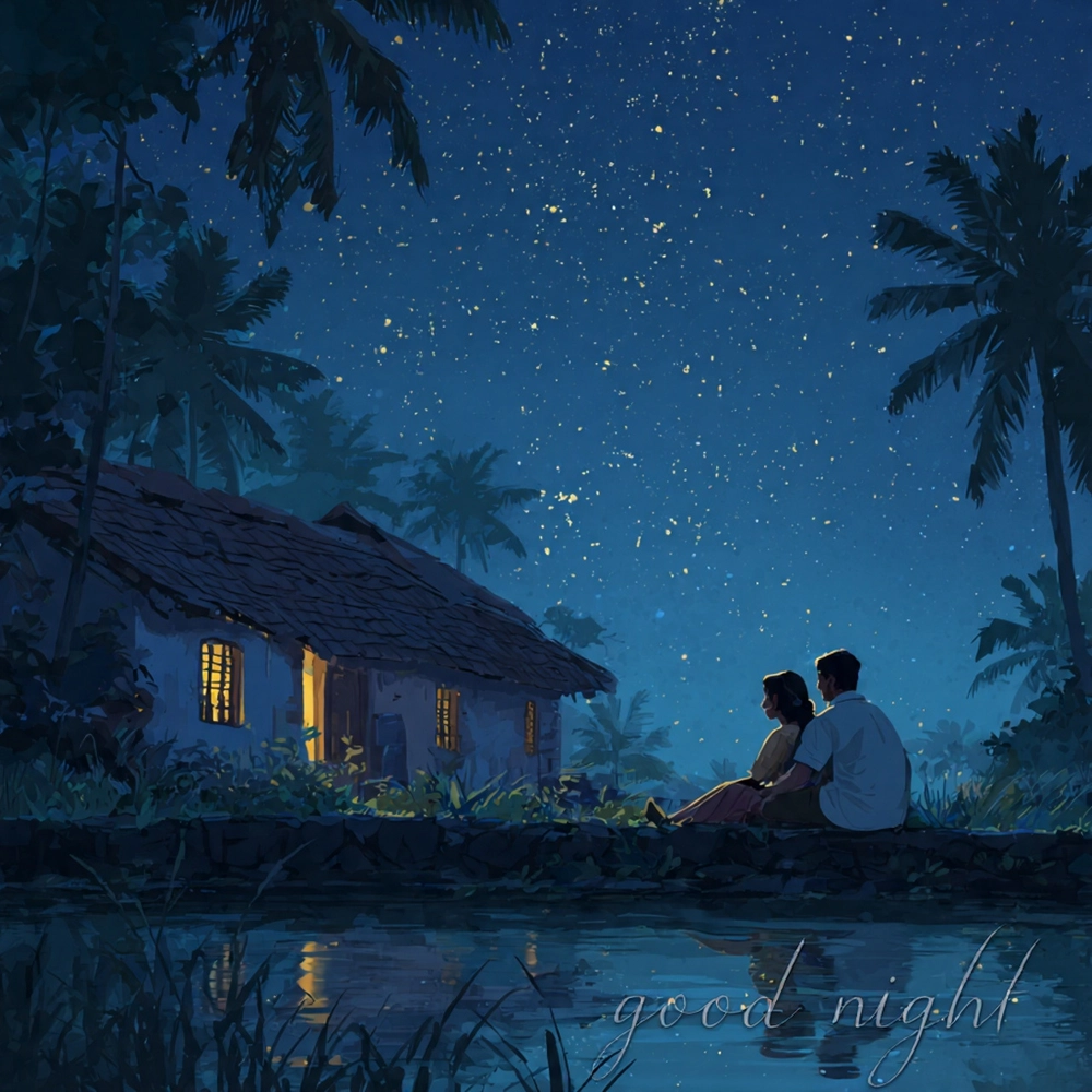 feeling good night images malayalam