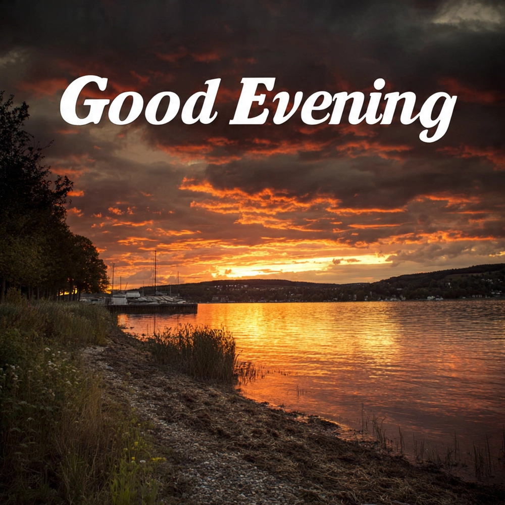 good evening images for whatsapp in english