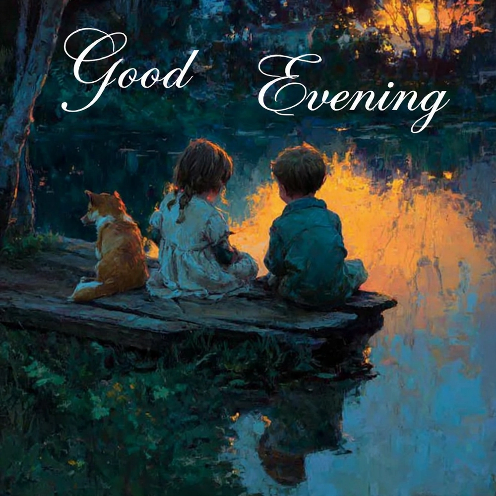 good evening wishes images