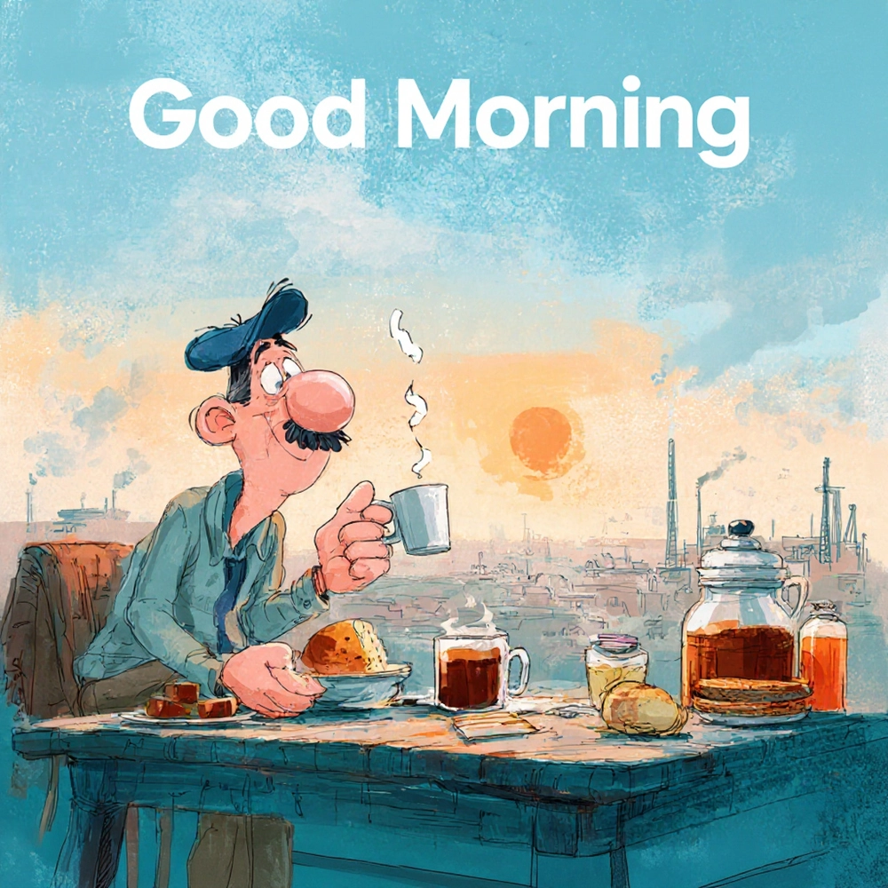 good morning cartoon