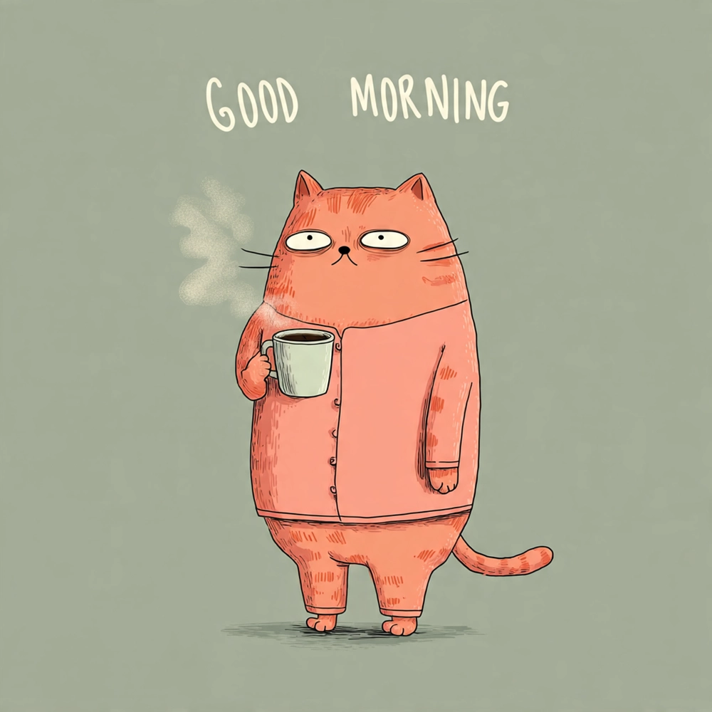 good morning gif funny cartoon