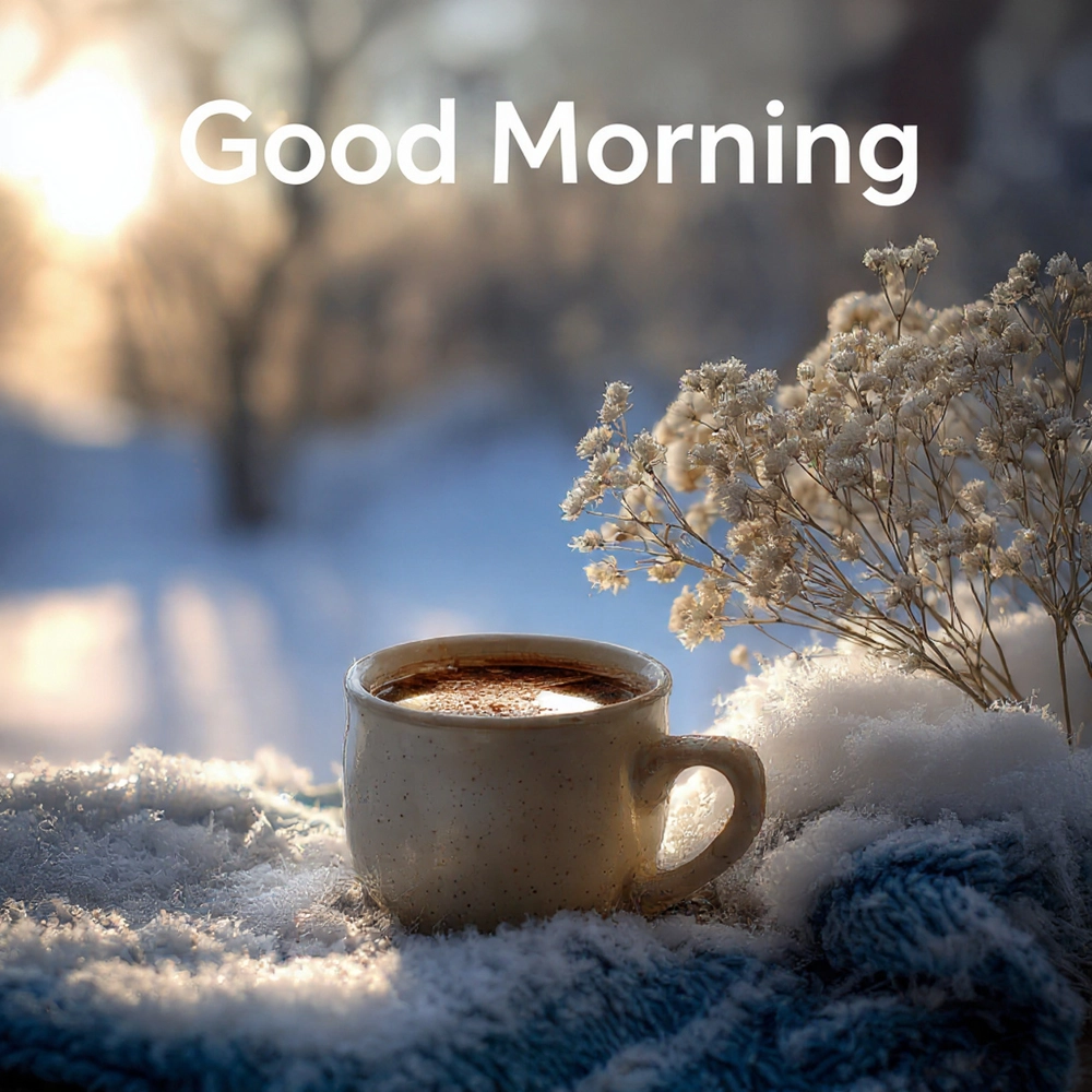 good morning images for winter