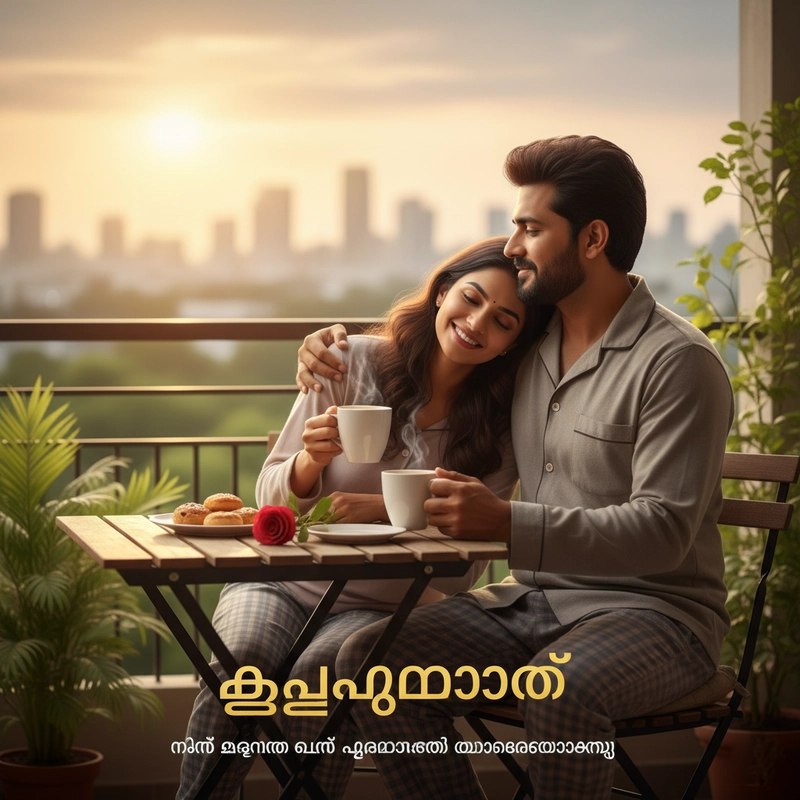 good morning images malayalam love couple