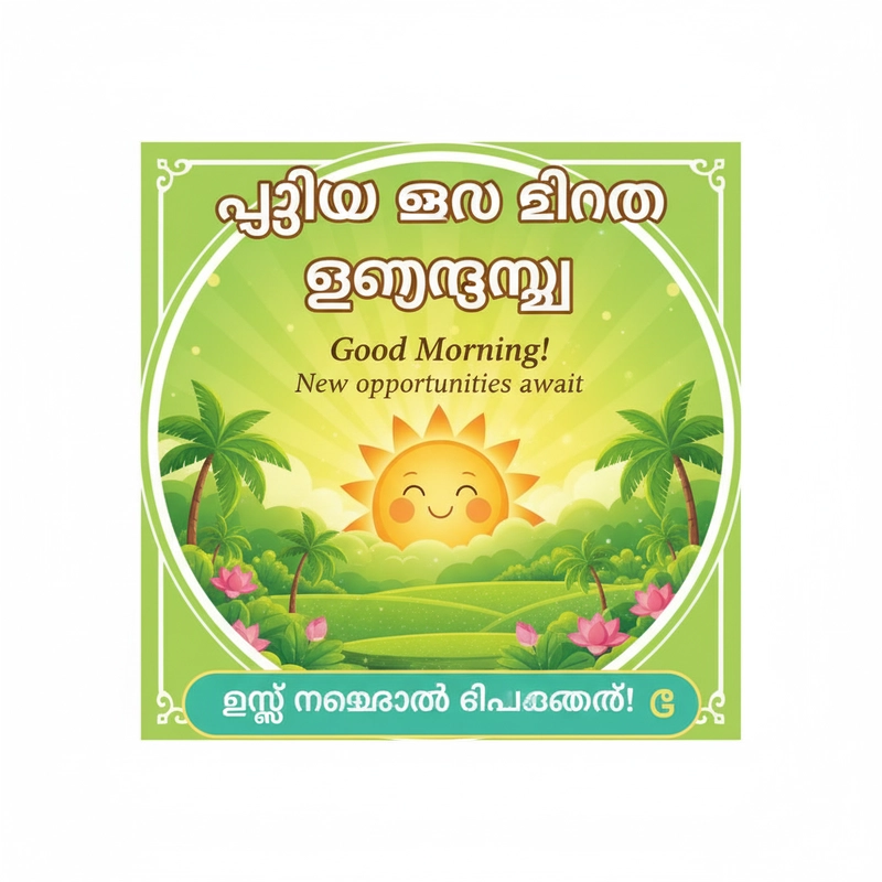 good morning images malayalam new