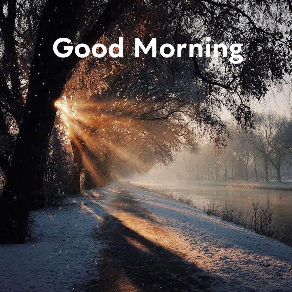 good morning images of winter