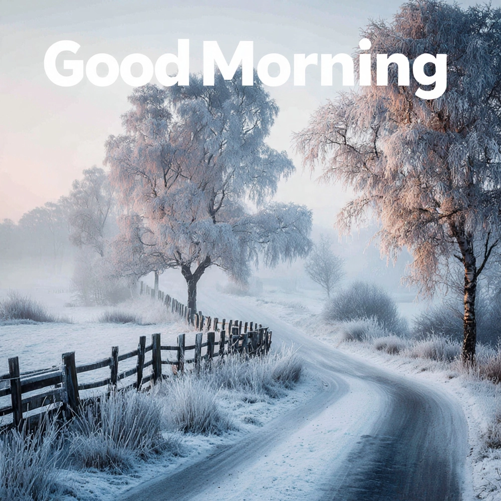 good morning images winter