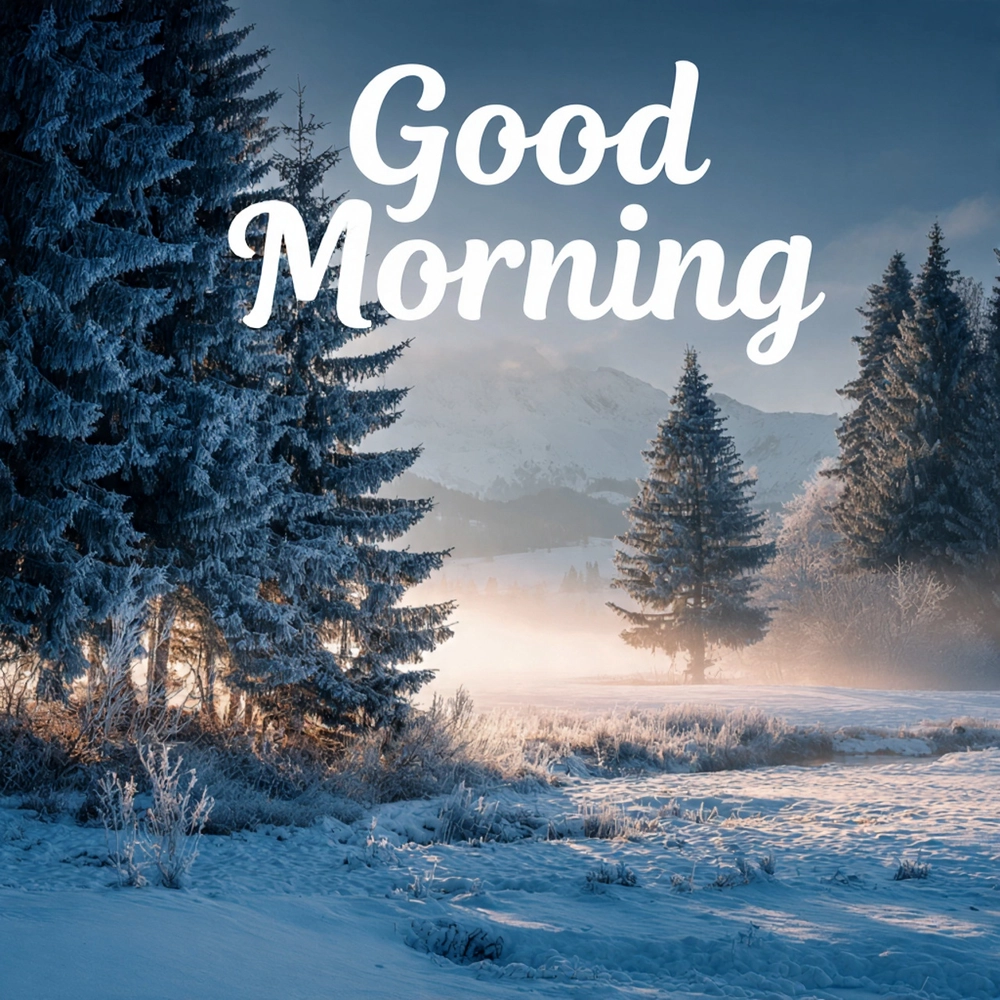 good morning winter pic