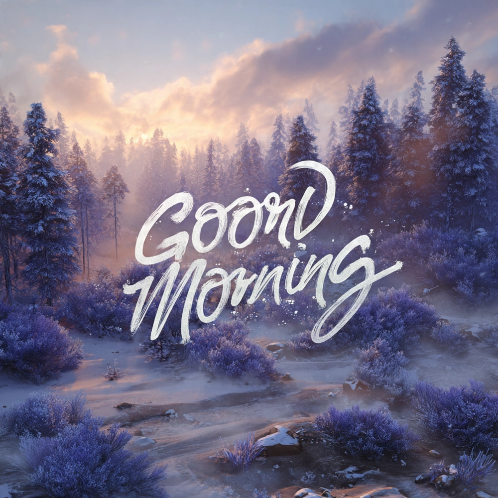 good morning wishes winter season images