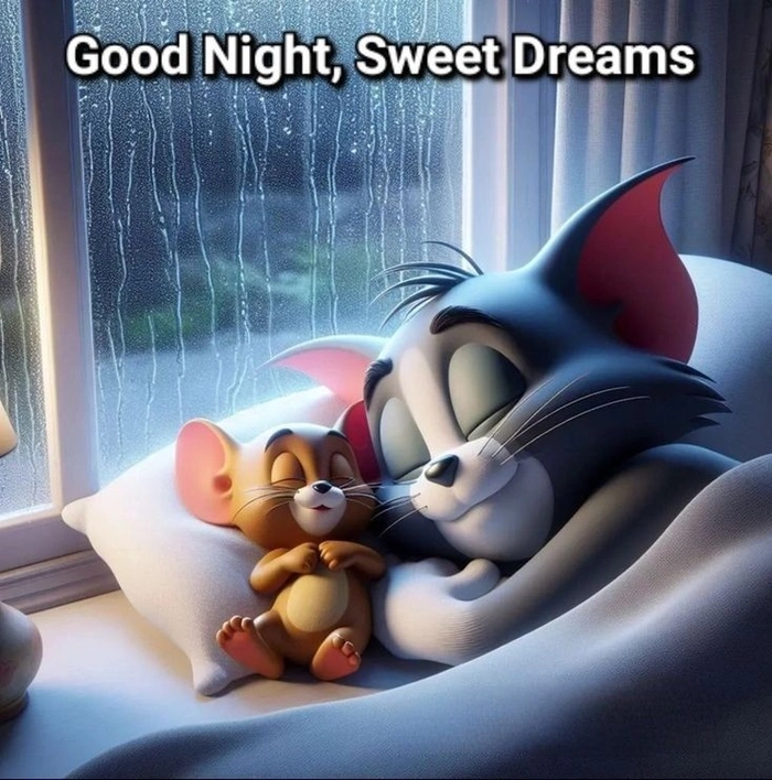 good night cartoon images hd