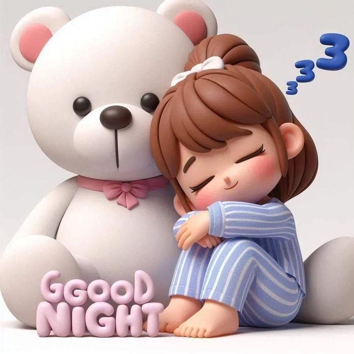 good night cartoon images love