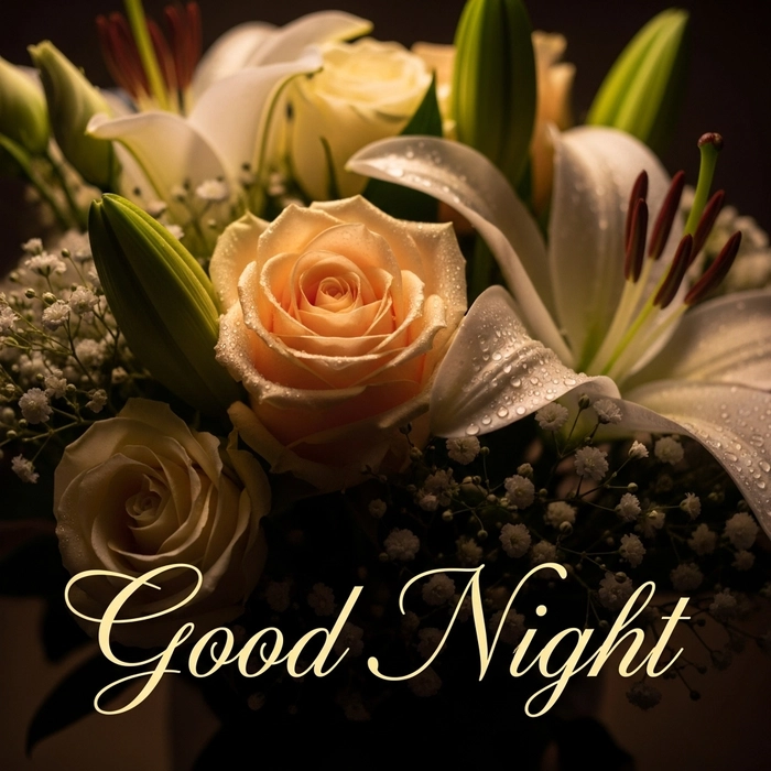 good night flower images with beautiful nature