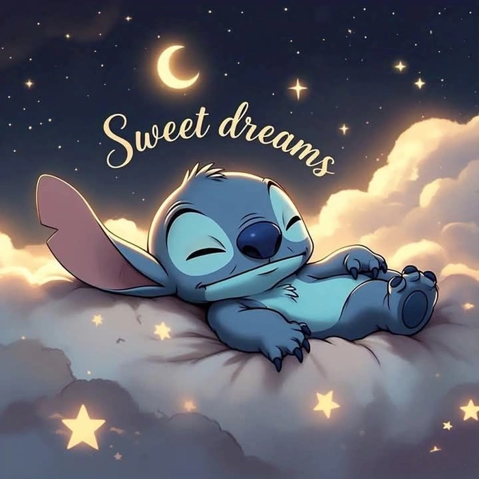 good night images in cartoon