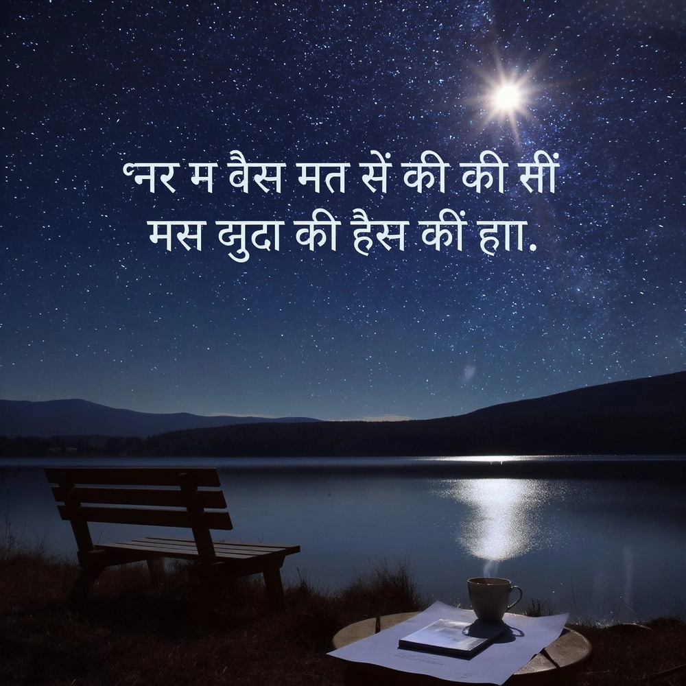 good night images in hindi shayari