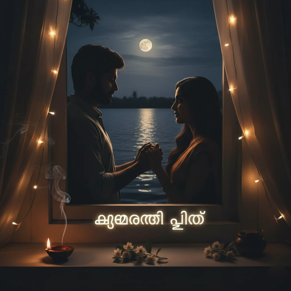 good night images malayalam love