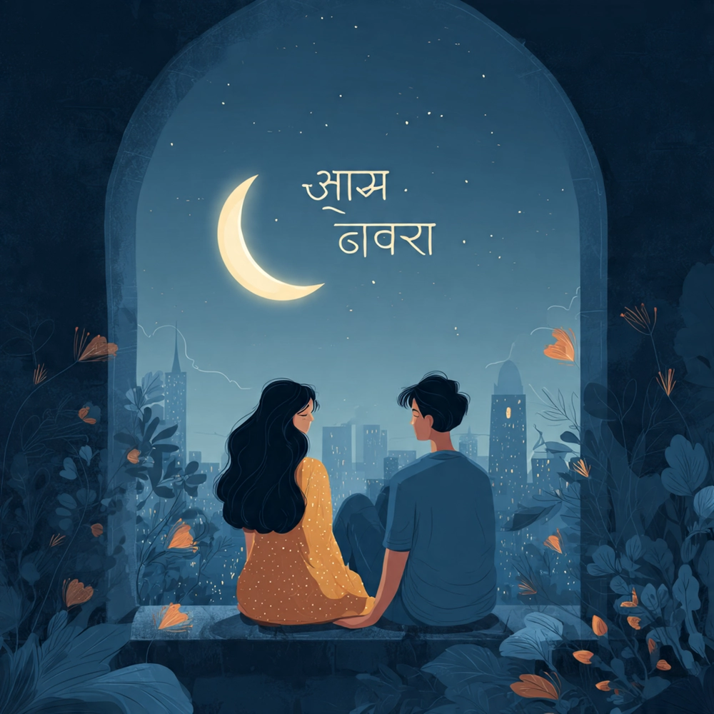 good night images romantic couple in hindi