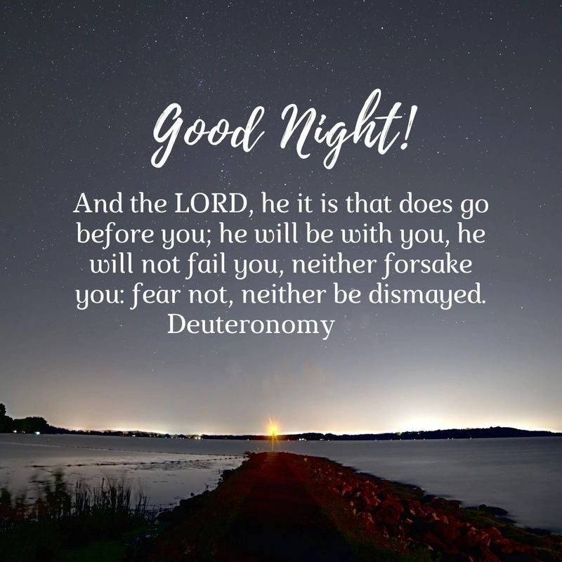 good night images with bible verses in english