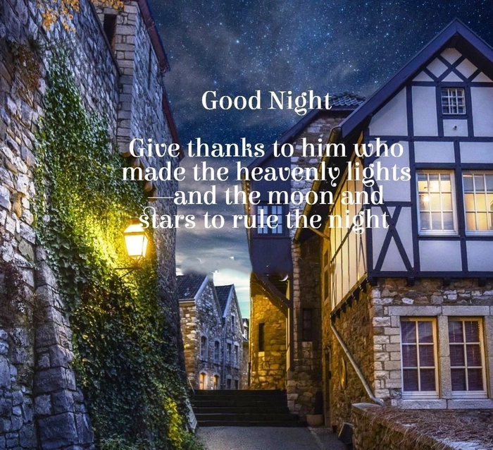 good night images with bible verses in english