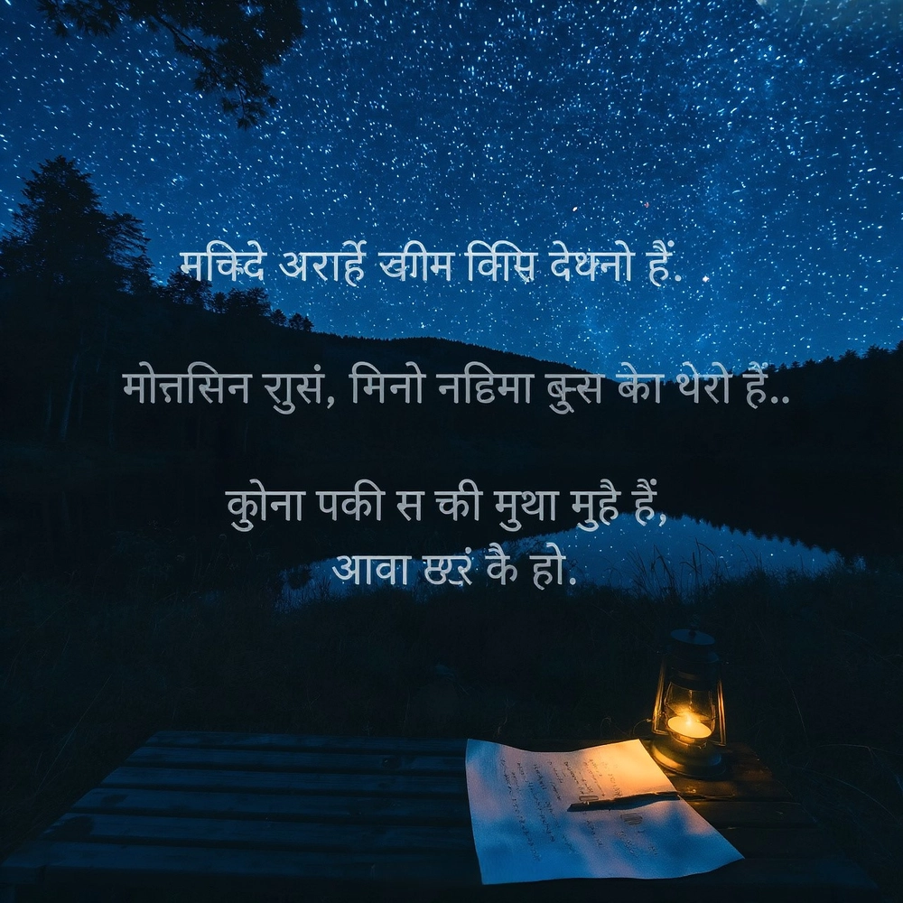 good night images with quotes in hindi