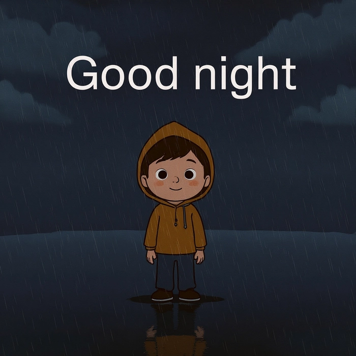 good night images with rain