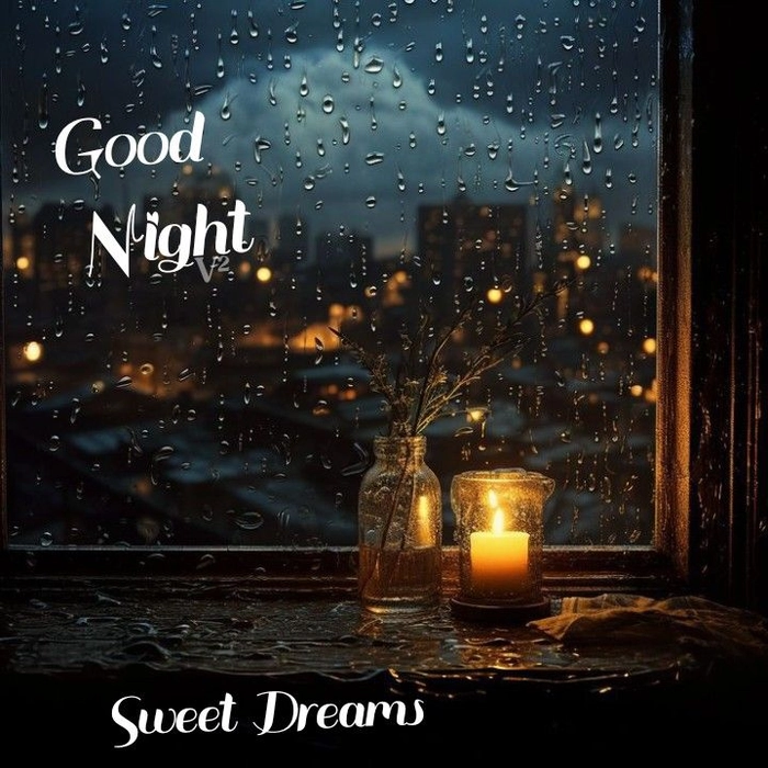 good night images with rainfall