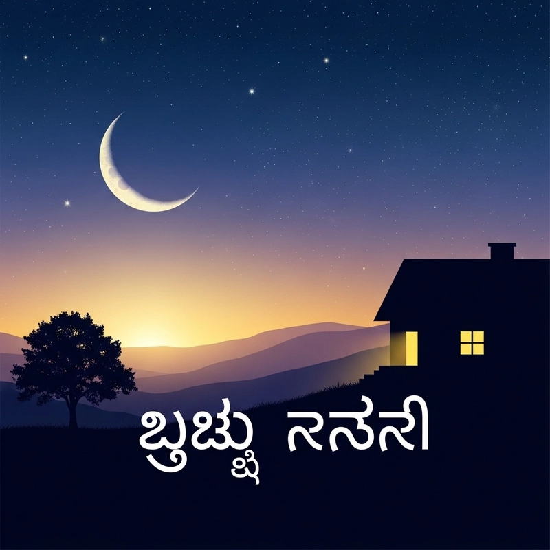 good night kannada image download