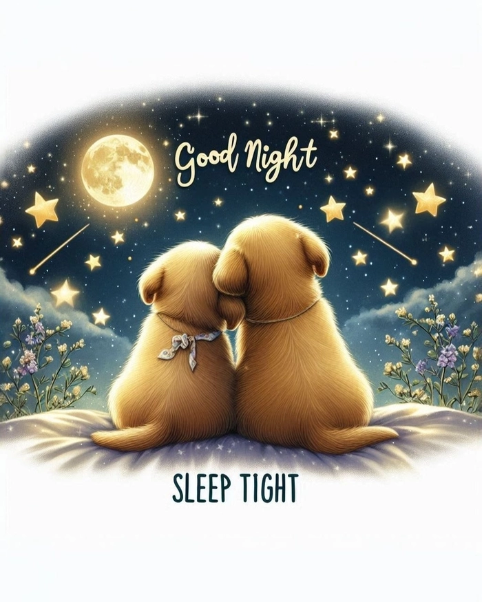 good night love cartoon images
