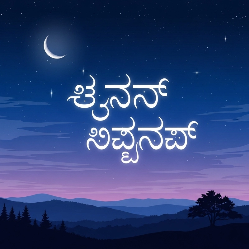 good night wishes in kannada image